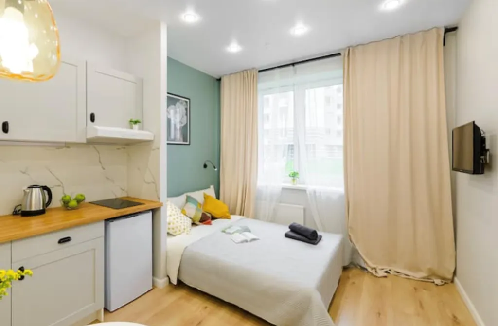 Квартира Квартира Уютная студия Лидо рядом с НИИ — Песочный