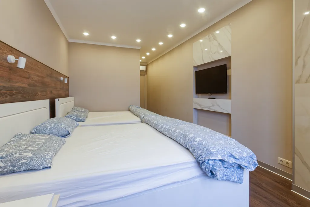 Квартира Просторная Евро-дизайнерская квартира 3 спальни 2 сан 12 мин до Кремль — Москва