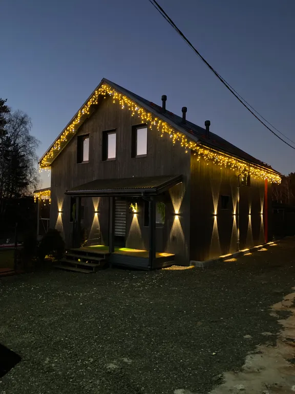 Дом с баней и Сибирским чаном у леса и озера