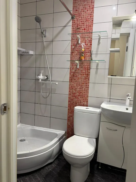 Квартира Квартира Однушка с балконом с видом на море — Сочи