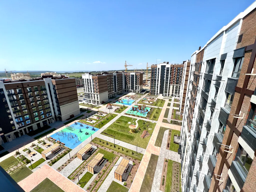 Видовая квартиры в ЖК Квартет