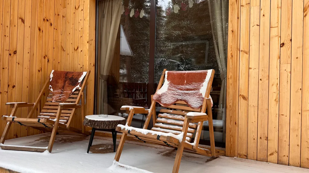 Барн хаус с банным чаном