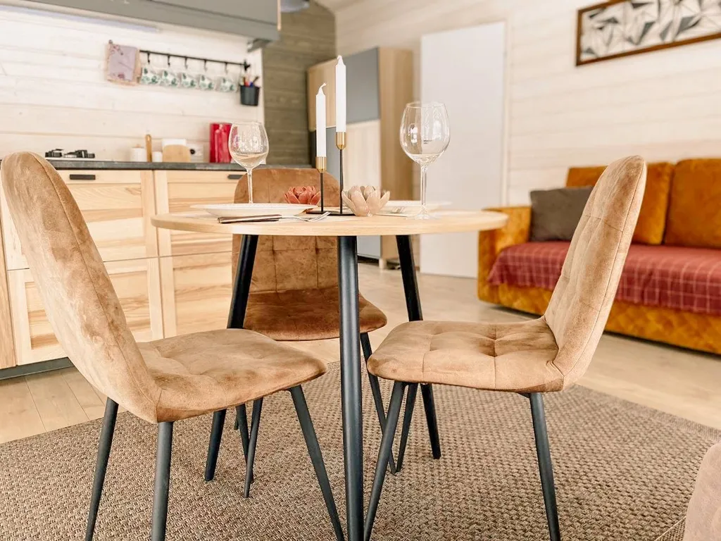 Лисий домик с камином