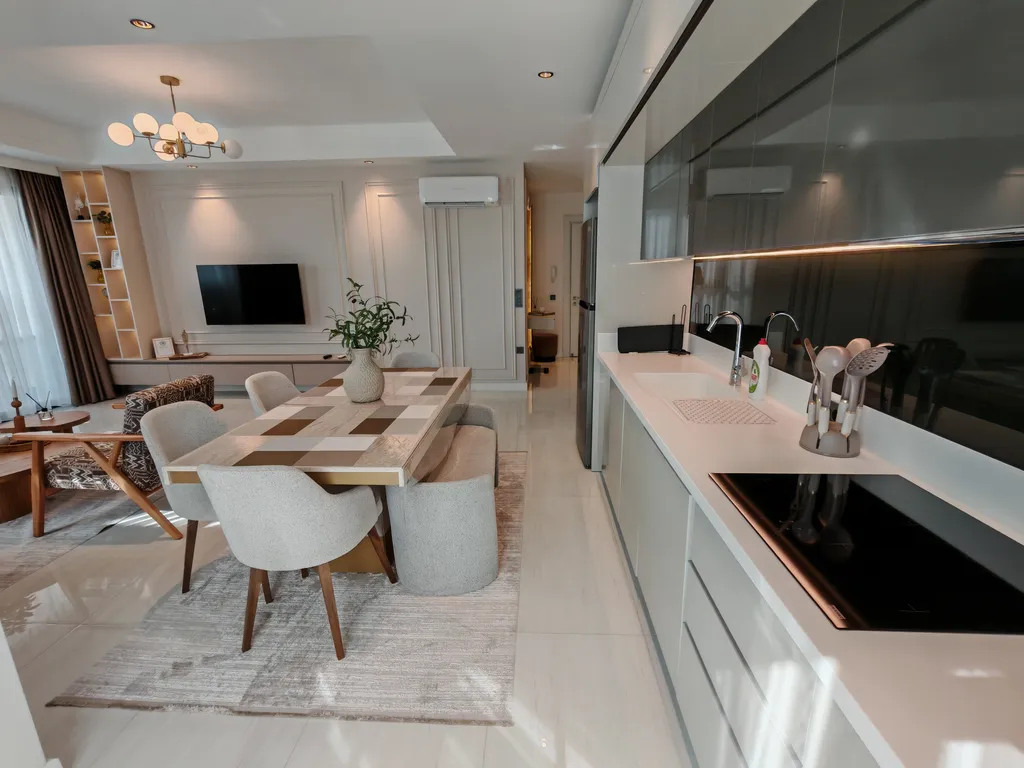 Квартира 2+1 XL в Azura World c видом на бассейн и аквапарком