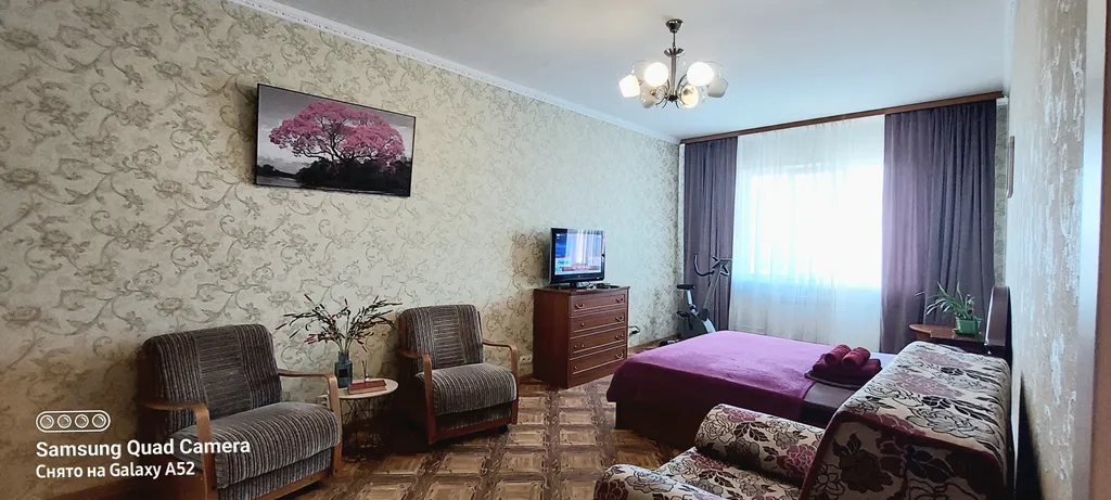 Светлая просторная квартира с видом на храм Георгия Победоносца