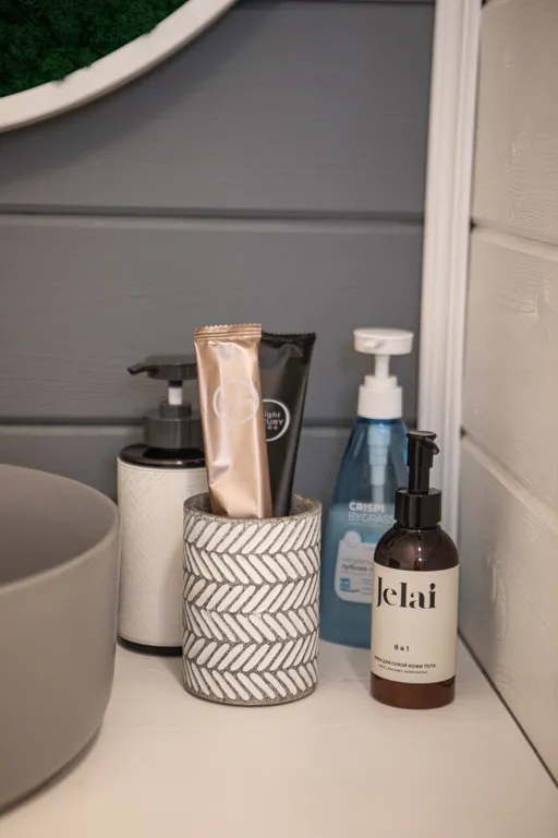 Уютный домик с банным чаном на территории