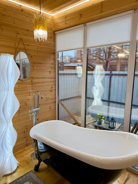 Коттедж Эко-апартаменты с видом на Машук в стиле Барн-Хаус в Цветнике — Пятигорск