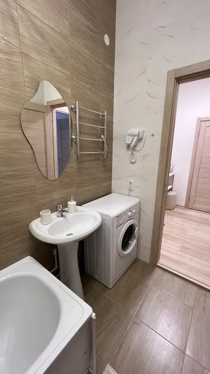 Стильные однокомнатные апартаменты в тихом районе