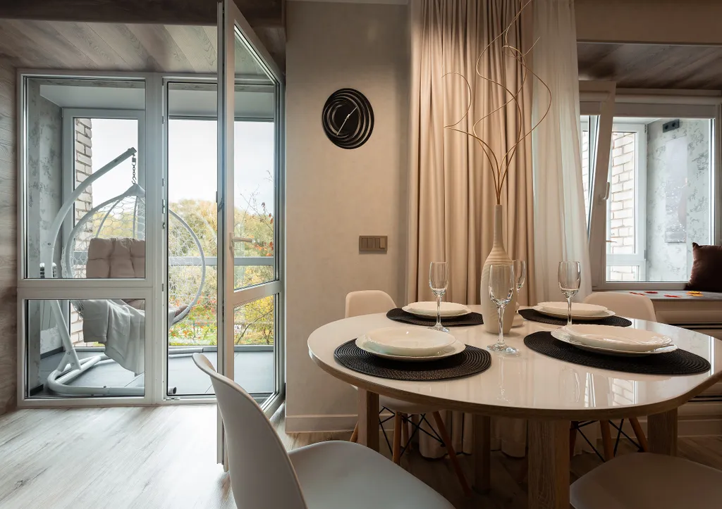 Стильные апартаменты с панорамным видом