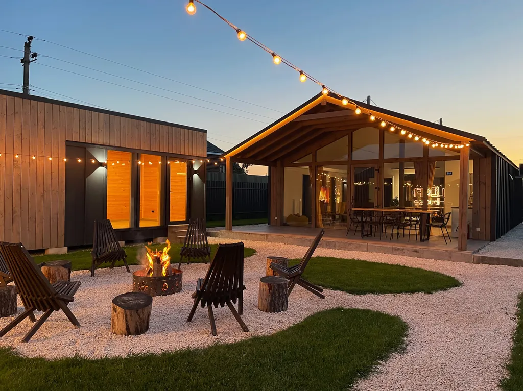 Коттедж Просторный барнхаус с баней — аренда посуточно в Агро-Пустынь