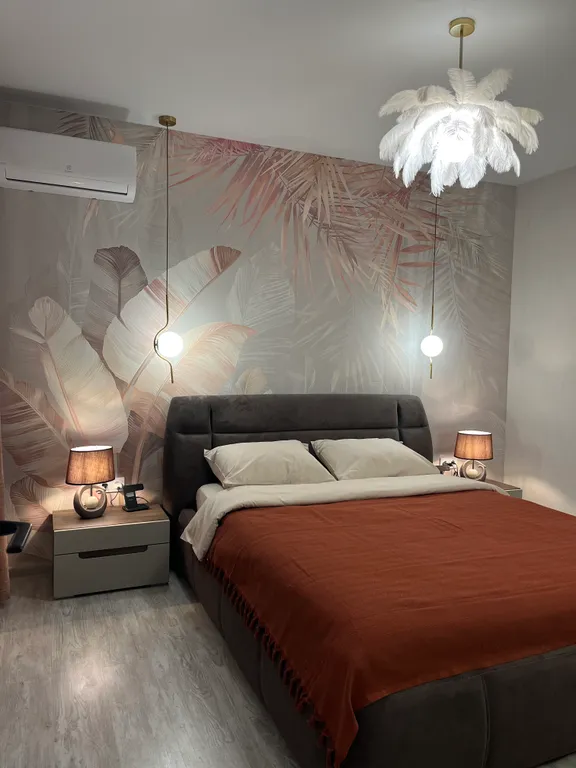 Парадиз lux с камином однокомнатные апартаменты в центре города