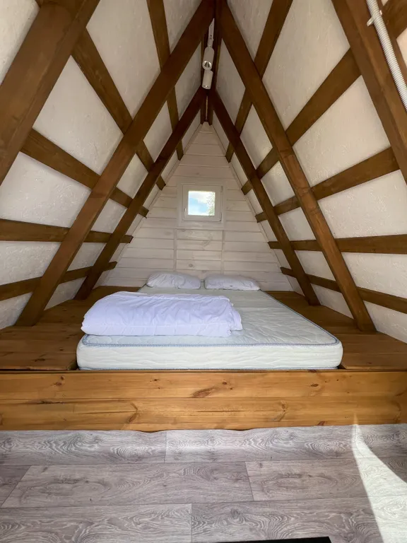 Коттедж Коттедж А-фрейм у озера — Шаблиш