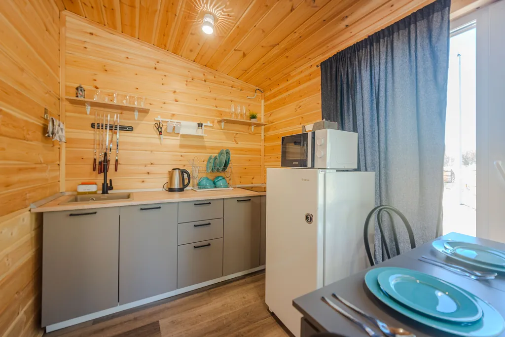 Уютный дом на 6 человек с баней и купелью Гармония