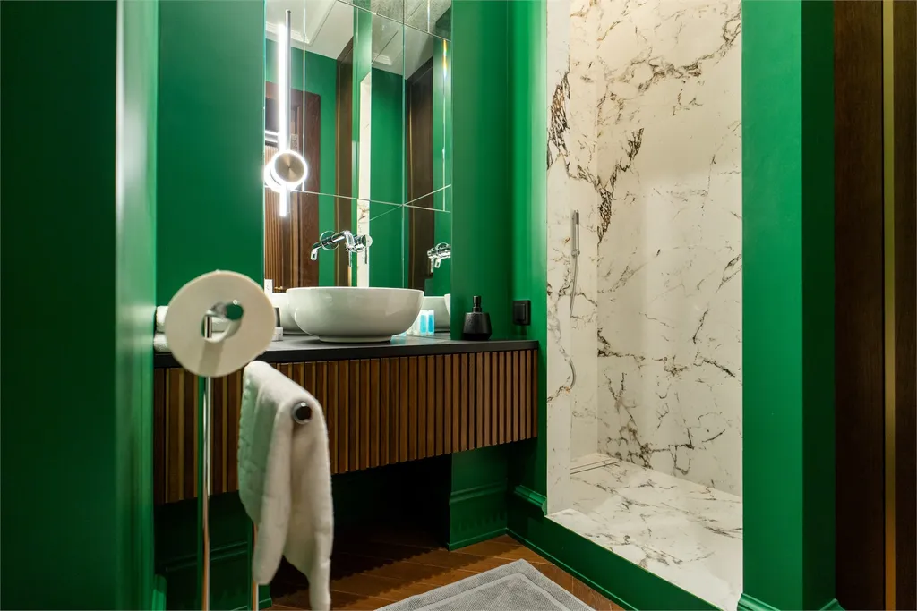 Квартира Квартира Green Retreat с видом на Москва-реку у метро Шелепиха — Москва