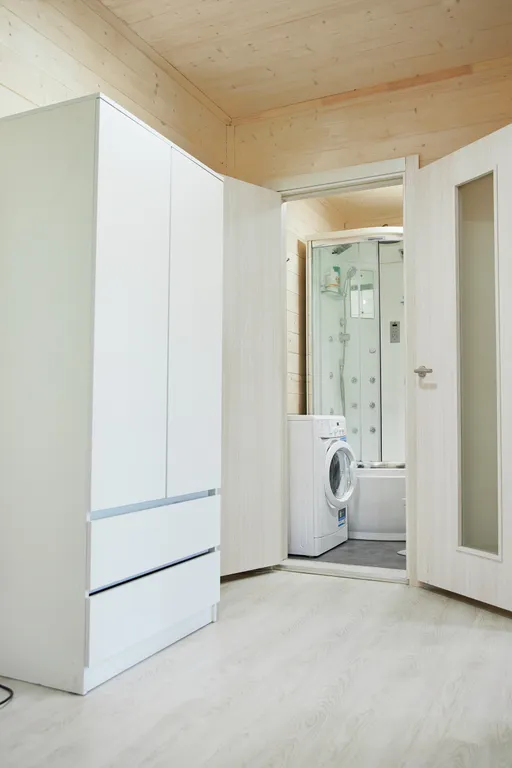 Можжевеловой эко-дом и баня в Подмосковье