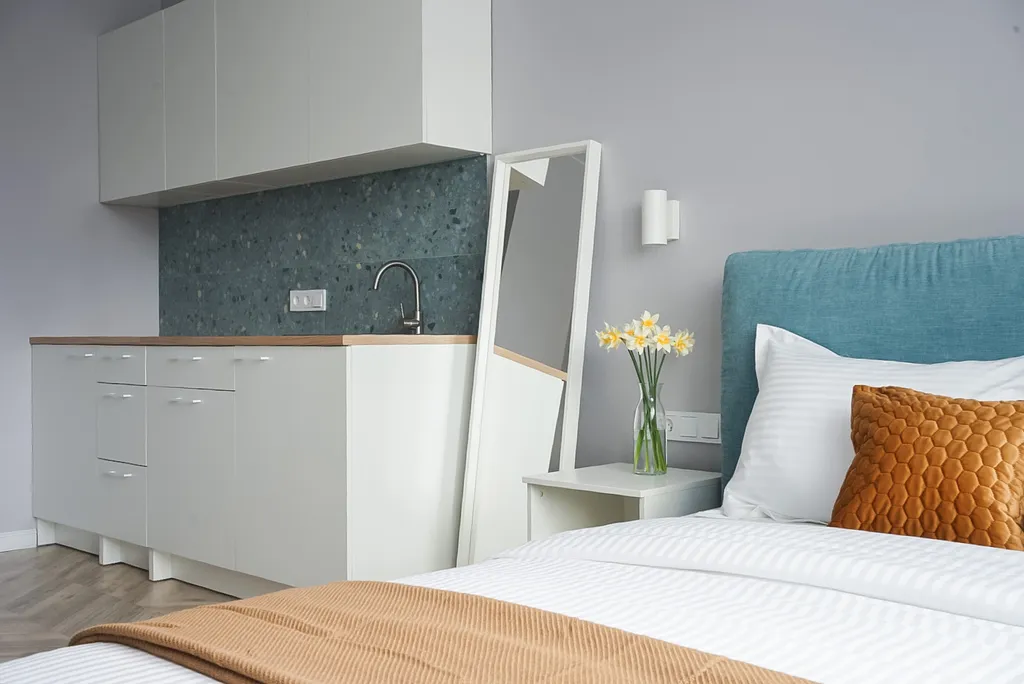 Квартира Квартира Дизайнерская студия Сапфир у парка в центре города — Калининград