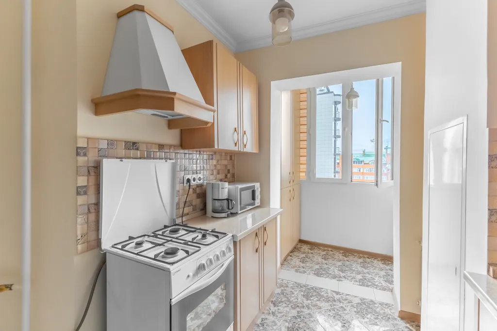 Квартира в центре с видом на горы