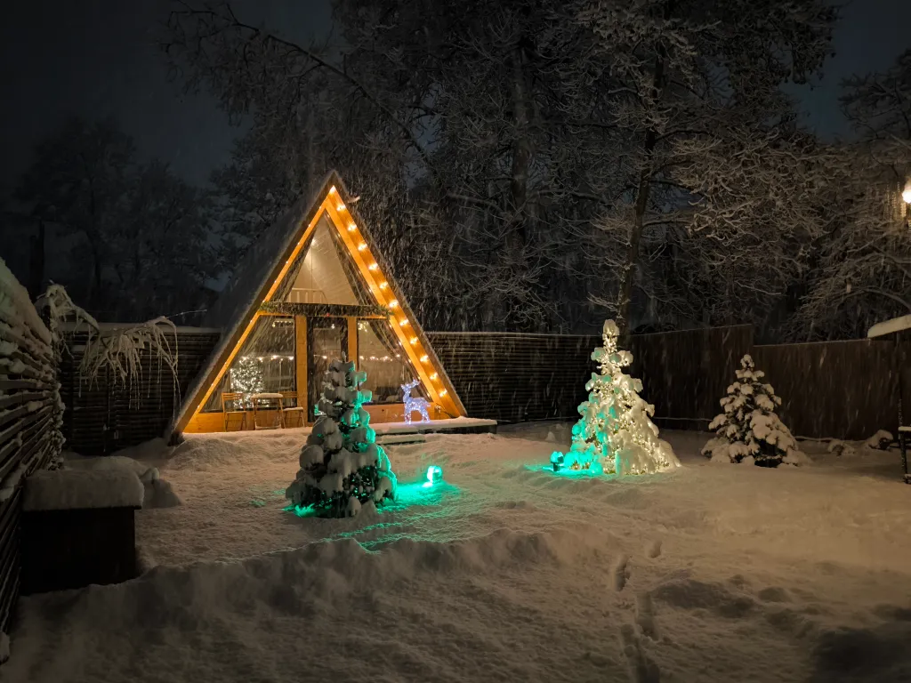 Дом в стиле Афрейм Дача у Горы