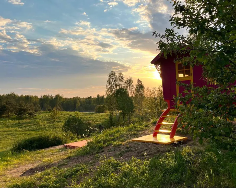 Уникальный арендный объект Кибитка на холме