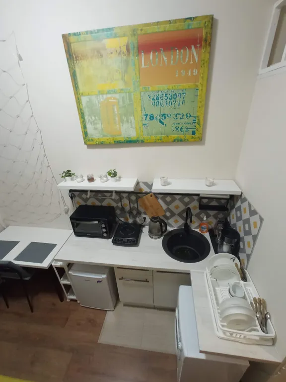 Квартира Квартира Уютная студия рядом с университетом Лесгафт — Санкт-Петербург