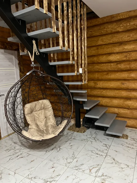 Коттедж Загородный дом для уютного отдыха с баней — Луга