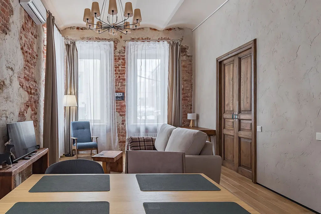 Стильный лофт в историческом центре "Красный кирпич"