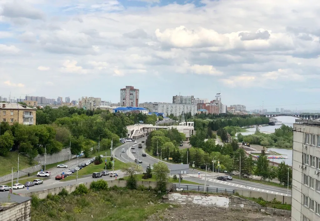 Квартира Квартира Уютная студия на набережной — Красноярск