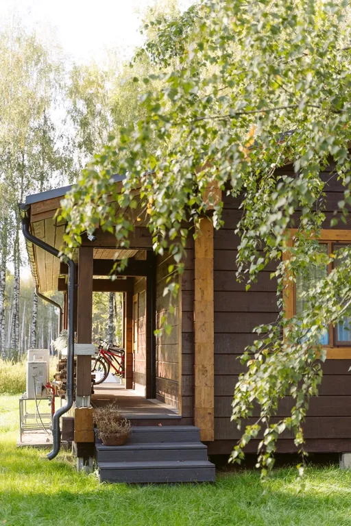 Дом с камином, сауной и купелью