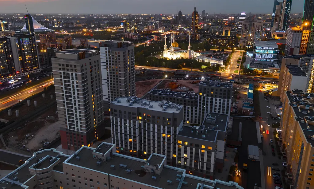 Оазис в центре Астаны