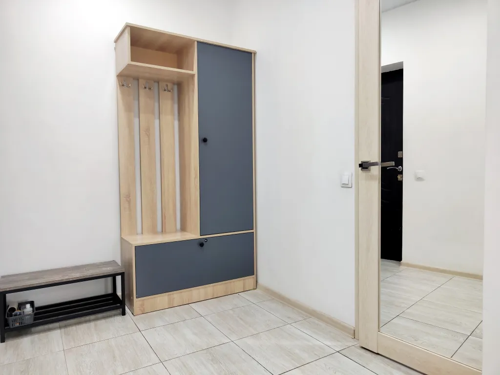 Студия с обзорным видом на город