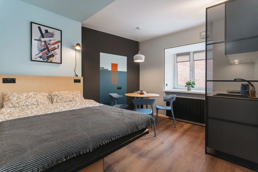 Квартира Квартира Смарт-студия у метро Лиговский проспект — Санкт-Петербург