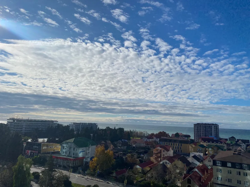 Квартира с панорамой на море, с бассейном на территории ЖК
