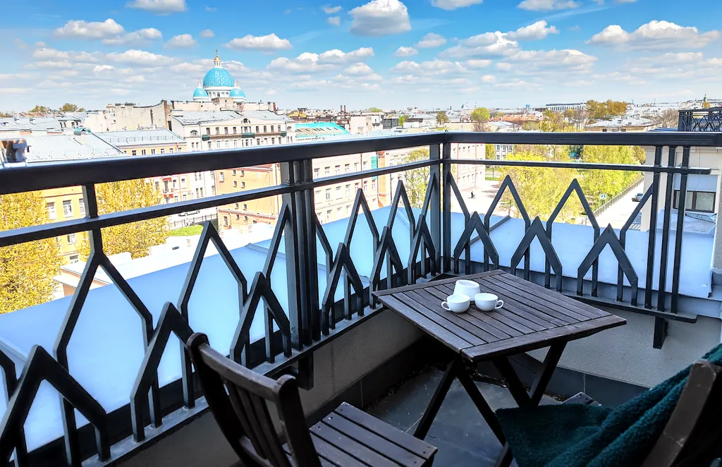 Квартира Апартаменты в центре с панорамной террасой — Санкт-Петербург