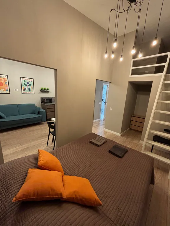 Квартира Уютная квартира на мансардном этаже — Пушкин