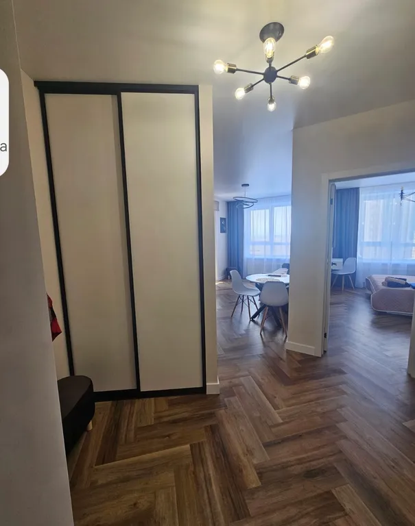 Двухкомнатная студия на берегу реки Обь