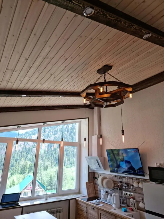 Светлая шале евро-трёшка