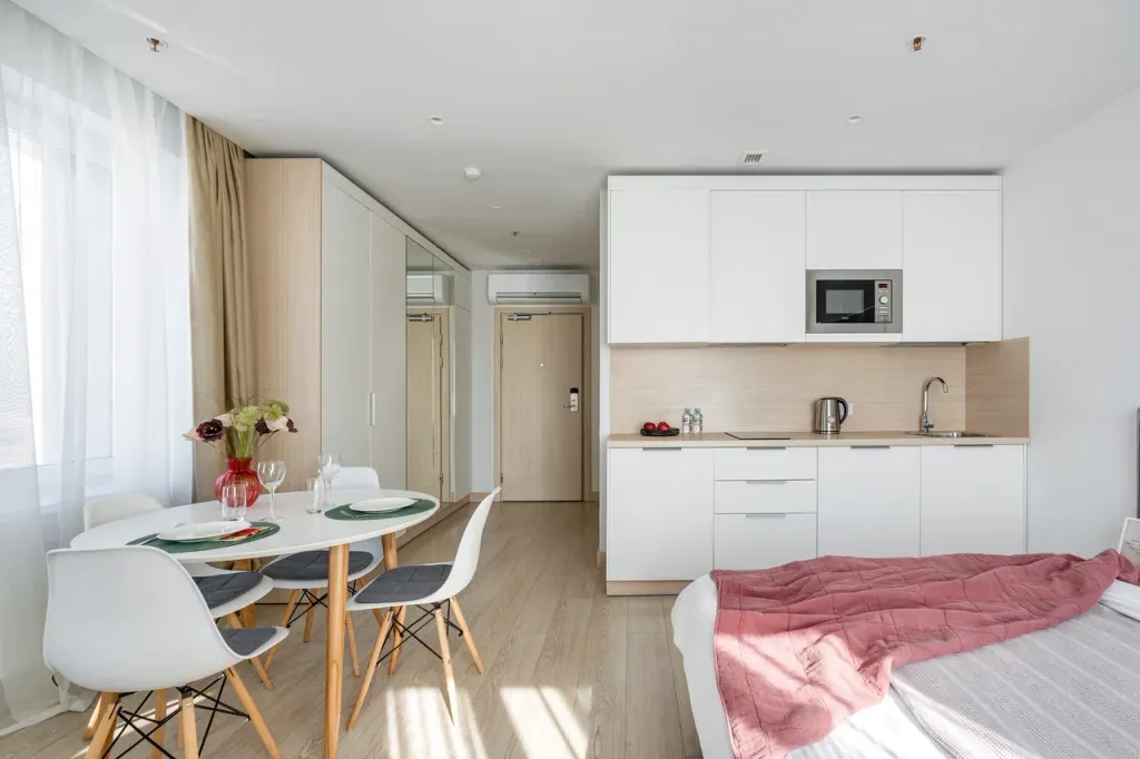 Квартира Квартира Счастье здесь с панорамным видом на город — Москва