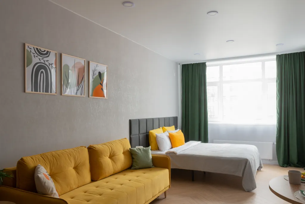Квартира Квартира Студия Мелисса ApartaMia в Звездном городке Сити-Молл — Тюмень