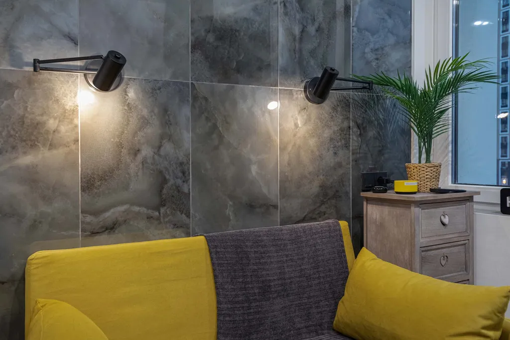 Квартира Умная квартира в стиле лофт с камином Nord — Москва