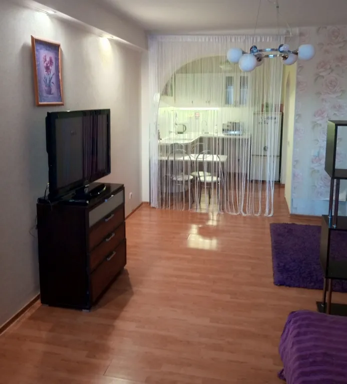 Студия в центре города, просторная с отдельной кухней и уютным балконом