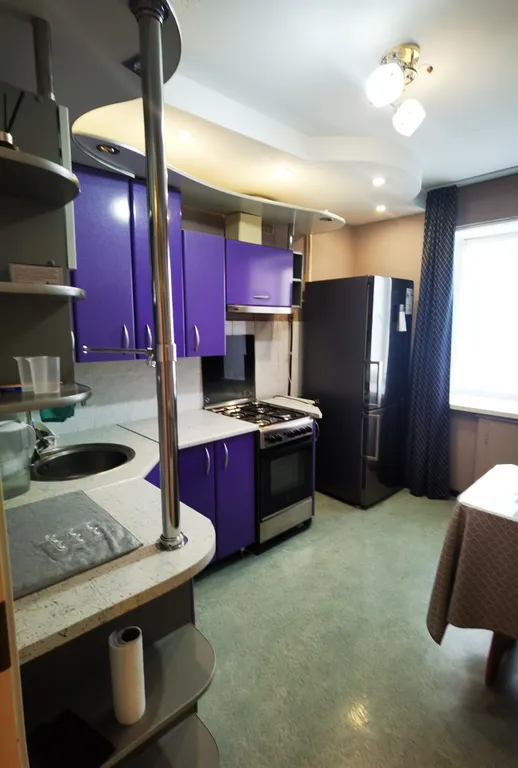 Уютная, тёплая, светлая квартира с видом на город и Волгу