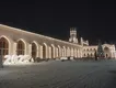 Ж.д. вокзал ст. Новый Петергоф зимой в новогодних огнях особенно красив