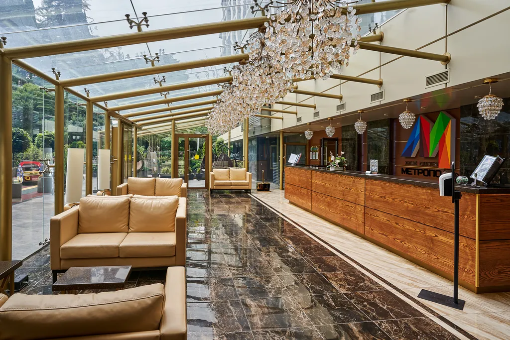 Метрополь ЛаМар (3-х комн люкс) апартаменты с балконом и бассейном на