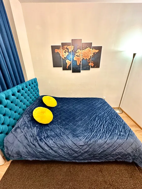 Студия с камином и кондиционером