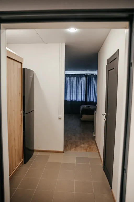 Гармония уюта: светлая студия с кроватью king size