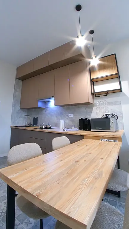 Стильная просторная квартира с лоджией