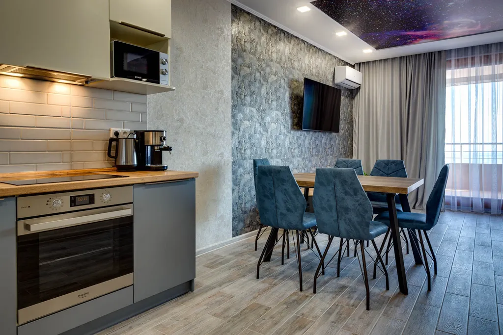 Квартира 3-комнатные апартаменты 115 в современном ЖК — аренда посуточно в Гурзуф