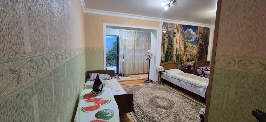 Уютная квартирав в Гунибе, с прекрасным видом с балкона на горы