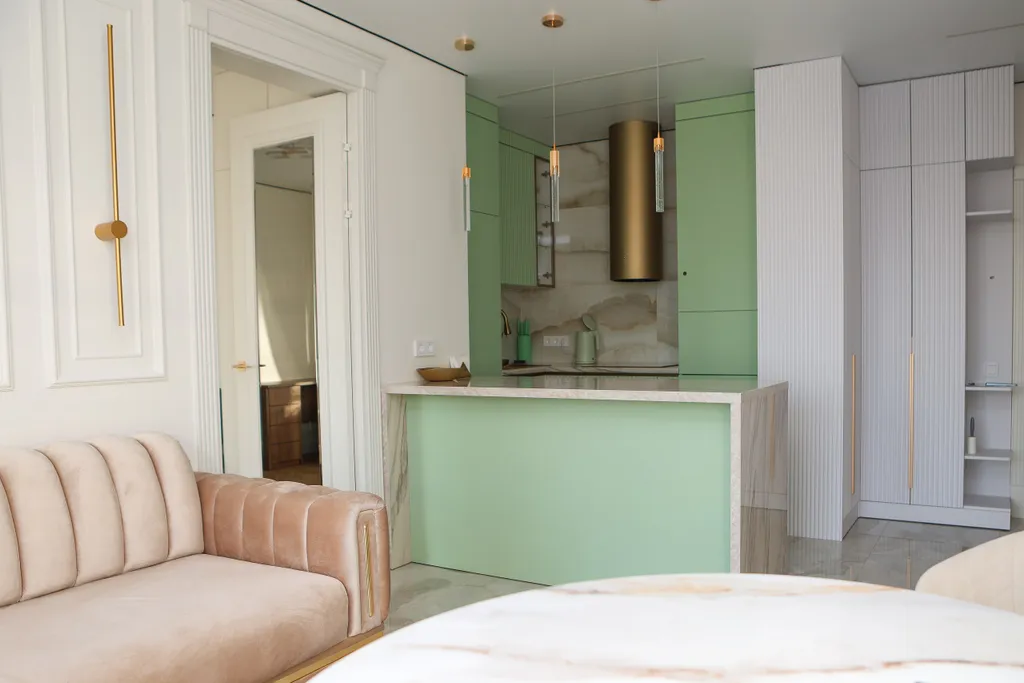 Апартамент премиум-класса с дизайнерским ремонтом