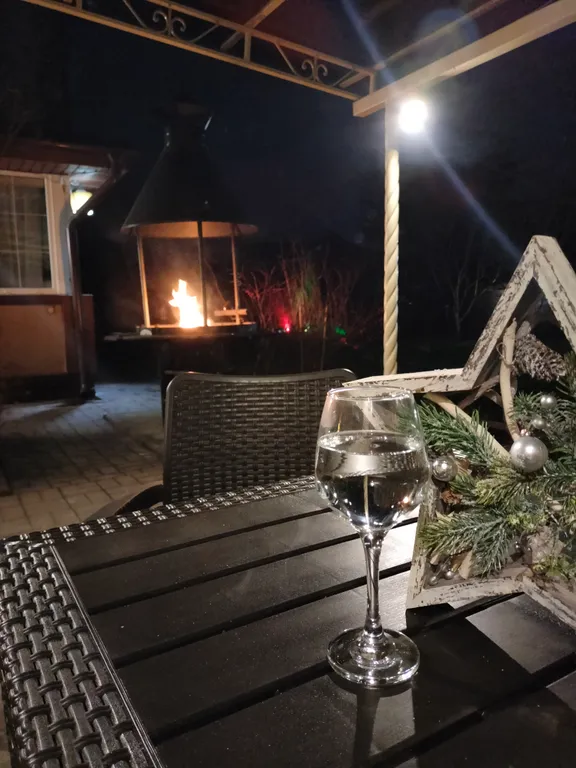 Уютный коттедж с дровяным камином, в окружении лесного массива